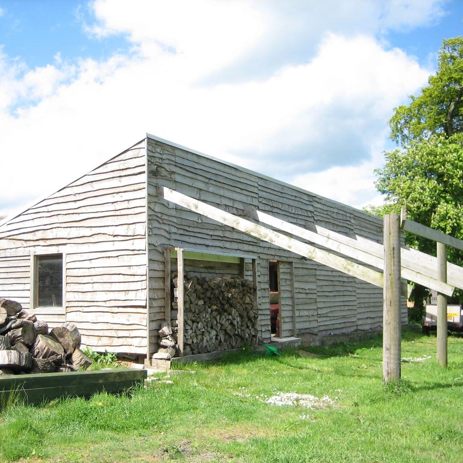 Timber barn, Midlothian