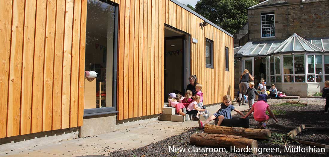 New classroom, Hardengreen, Midlothian