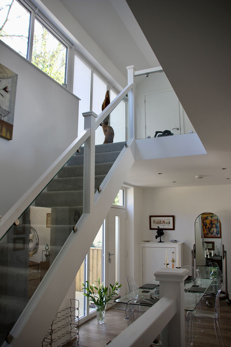 New house interior view